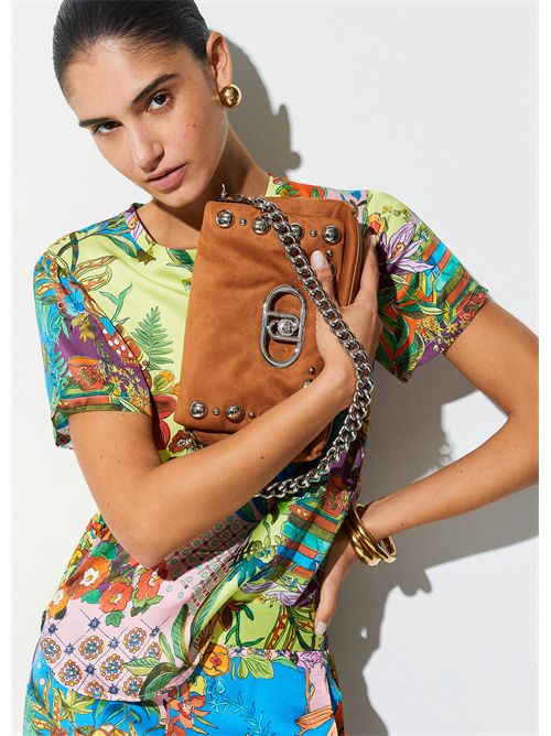 T-shirt woman multicolor LIU JO | WA6512T473A/P9363